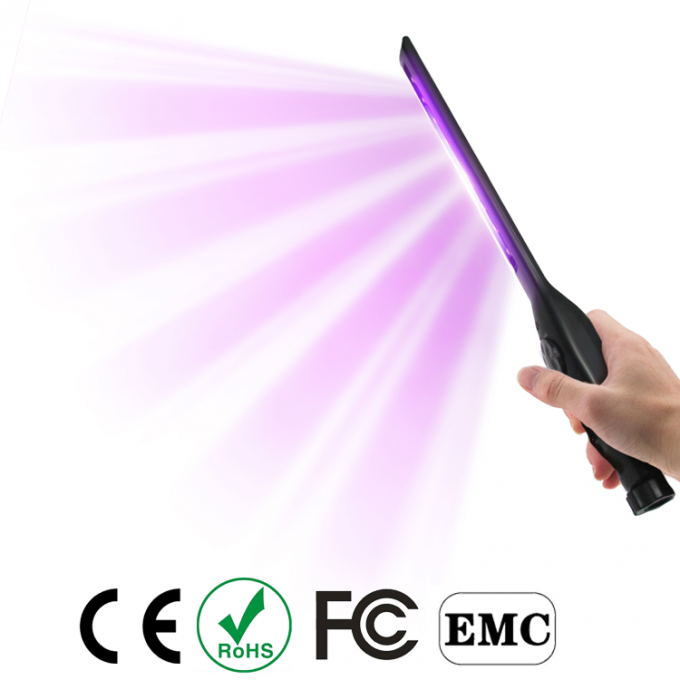 UVC紫外滅菌装置の世帯の消毒の棒車の手持ち型の携帯用殺菌ランプの紫外線の滅菌装置