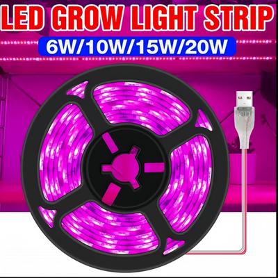 フルスペクトル 植物 ストライプ 室内 防水 照明 LED 成長 ライト ストライプ