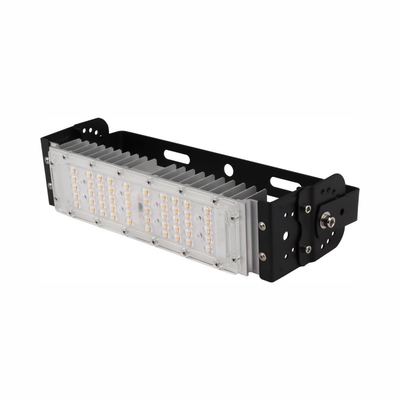 50w 100w 150w 200w 高功率 LED モジュラルのフロードライト 調節可能なブレーキット IP66 内外照明に適しています