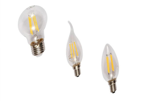 6W E27 Dimmable LEDの破損の低下の形のフィラメント2700K-6500Kのガラス高性能
