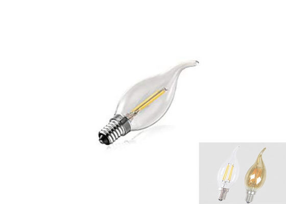 C35フィラメントLEDの電球の尾4W 400LM E14屋内つく学校の庭