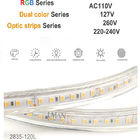 12V DC RGB 2835 2700K 30LEDS + 2835 6500K 30LEDSSmart適用範囲が広いRGBW LEDの滑走路端燈