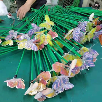 Cri70 1m 1.2mの高さの休日公園のための太陽花ライト