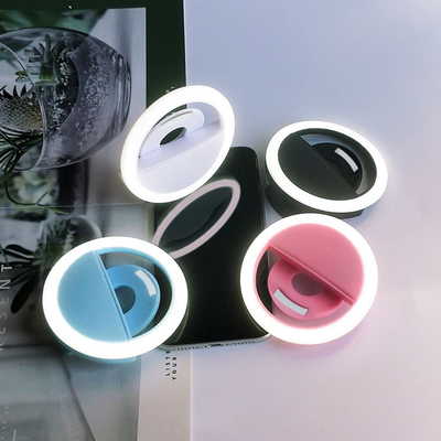 Cri70 Selfieは電池式電話ポータブルのリング軽い写真美の抜け目がないクリップを導いた
