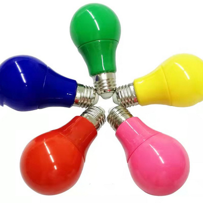 B22 3w 5wの党のための屋内導かれた電球別の色ハウジング